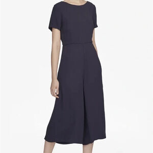 French Connection Esther Crepe Jumpsuit Size 4